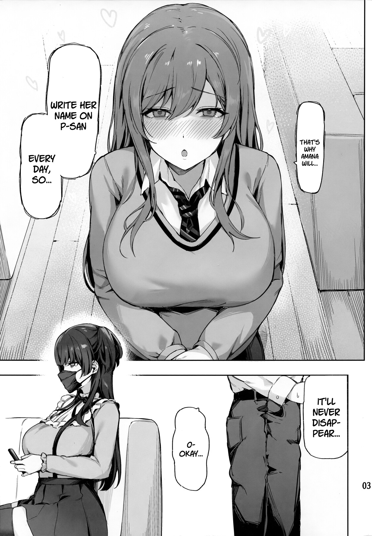Hentai Manga Comic-283 idols whose love is heavy-Read-4